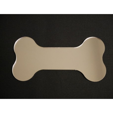 Silver Dog Bone Mirror