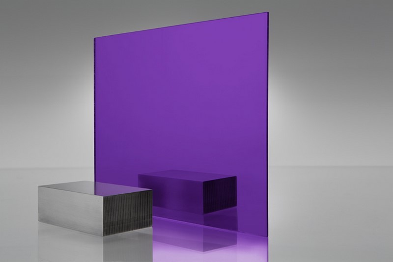 Purple Acrylic Mirror 