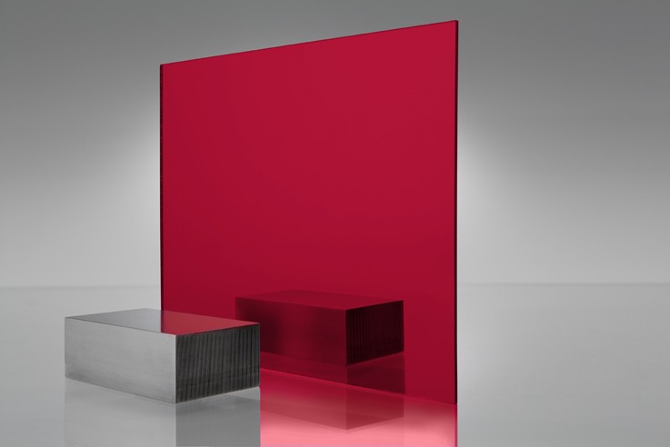 Red Acrylic Mirror