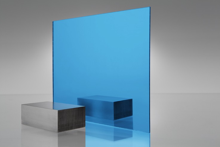 Blue Acrylic Mirror